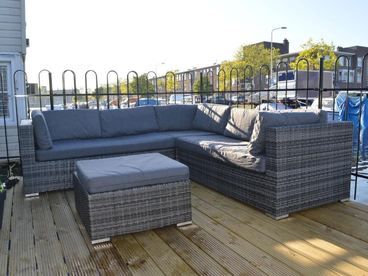 ホテル Beautiful Houseboat With Terrace Jacuzzi デン・ハーグ エクステリア 写真